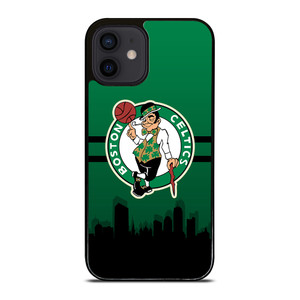 BOSTON CELTICS NBA SKYLINE iPhone 12 Mini Case Cover BOSTON CELTICS NBA SKYLINE iPhone 12 Mini Case Cover