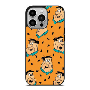 FRED FLINTSTONE CARTOON PATTERN iPhone 14 Pro Case Cover
