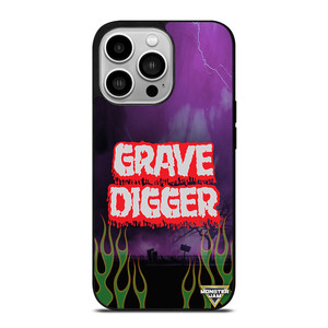 GRAVE DIGGER MONSTER TRUCK iPhone 14 Pro Case Cover