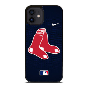 BOSTON RED SOX MLB BASEBALL NIKE iPhone 12 Mini Case Cover BOSTON RED SOX MLB BASEBALL NIKE iPhone 12 Mini Case Cover