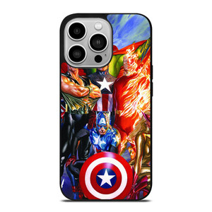 JUSTICE LEAGUE ALEX ROSS iPhone 14 Pro Case Cover