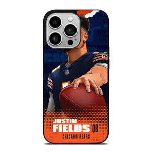JUSTIN FIELDS CHICAGO BEARS iPhone 14 Pro Case Cover