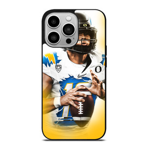 JUSTIN HERBERT LOS ANGELES CHARGERS iPhone 14 Pro Case Cover