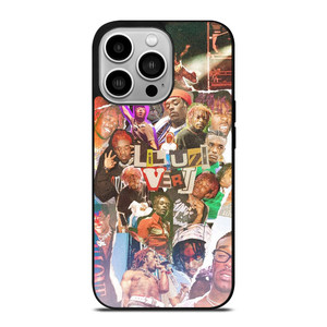 LIL UZI VERT RAPPER COLLAGE iPhone 14 Pro Case Cover