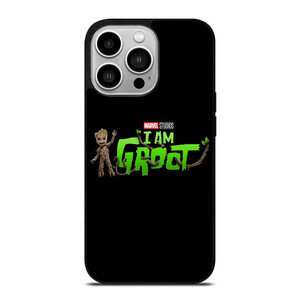 MARVEL I AM GROOT LOGO iPhone 14 Pro Case Cover