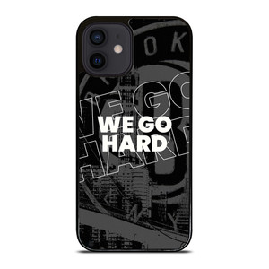 BROOKLYN NETS WE GO HARD iPhone 12 Mini Case Cover