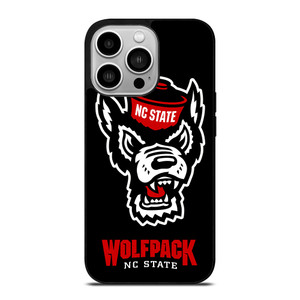 NC NORTH CAROLINA WOLFPACK FOOTBALL LOGO iPhone 14 Pro Case Cover