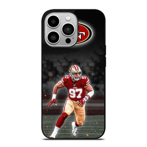 NICK BOSA SAN FRANCISCO 49ERS iPhone 14 Pro Case Cover