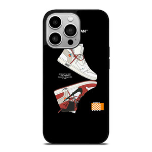 NIKE AIR JORDAN JUMPMAN OFF WHITE iPhone 14 Pro Case Cover