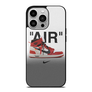 NIKE AIR JORDAN OFF WHITE RETRO iPhone 14 Pro Case Cover