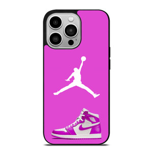 NIKE AIR JORDAN PURPLE iPhone 14 Pro Case Cover NIKE AIR JORDAN PURPLE iPhone 14 Pro Case Cover