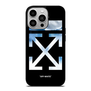 OFF WHITE SKY BLUE iPhone 14 Pro Case Cover