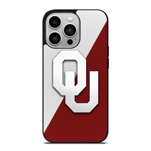 OKLAHOMA UNIVERSITY LOGO iPhone 14 Pro Case Cover