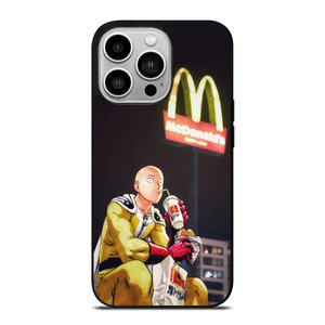 ONE PUNCH MAN X MCDONALD'S iPhone 14 Pro Case Cover