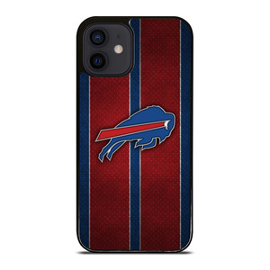 BUFFALO BILLS NFL METAL STRIPE iPhone 12 Mini Case Cover