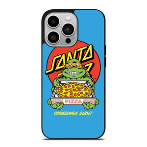 SANTA CRUZ SKATEBOARD X NINJA TURTLES iPhone 14 Pro Case Cover