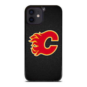 CALGARY FLAMES HOCKEY NHL LOGO iPhone 12 Mini Case Cover CALGARY FLAMES HOCKEY NHL LOGO iPhone 12 Mini Case Cover