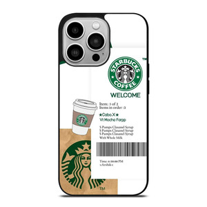 STARBUCKS COFFEE BILLS iPhone 14 Pro Case Cover