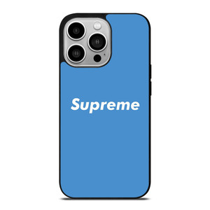 SUPREME BLUE iPhone 14 Pro Case Cover