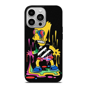 THE SIMPSONS TRIPPY ART iPhone 14 Pro Case Cover