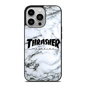 THRASHER SKATEBOARD MARBLE iPhone 14 Pro Case Cover