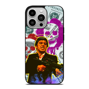 TONY MONTANA AL PACINO SCARFACE iPhone 14 Pro Case Cover
