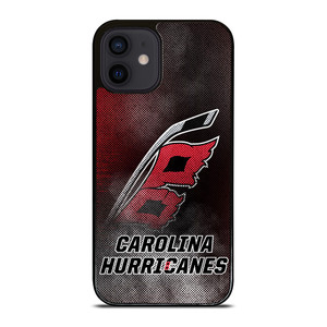 CAROLINA HURRICANES NHL HOCKEY iPhone 12 Mini Case Cover CAROLINA HURRICANES NHL HOCKEY iPhone 12 Mini Case Cover