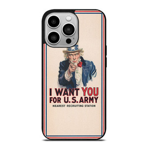 UNCLE SAM UNITED STATES ARMY iPhone 14 Pro Case Cover