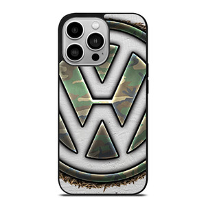 VOLKSWAGEN VW CAMO LOGO iPhone 14 Pro Case Cover