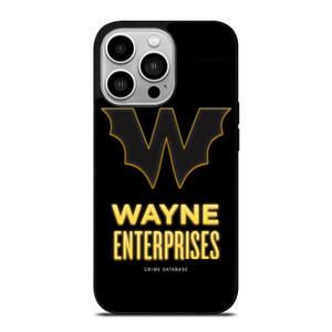WAYNE ENTERPRISES BATMAN LOGO iPhone 14 Pro Case Cover