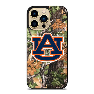 AUBURN TIGERS CAMO LEAF iPhone 14 Pro Max Case Cover