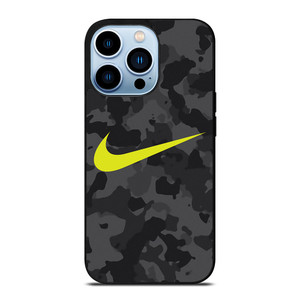 NIKE SWOOSH BLACK CAMO iPhone 13 Pro Max Case Cover