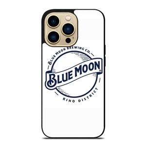 BLUE MOON BEER BADGE iPhone 14 Pro Max Case Cover
