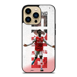BUKAYO SAKA ARSENAL FC iPhone 14 Pro Max Case Cover BUKAYO SAKA ARSENAL FC iPhone 14 Pro Max Case Cover
