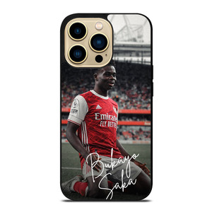 BUKAYO SAKA ARSENAL FOOTBALL CLUB iPhone 14 Pro Max Case Cover