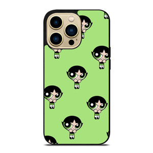BUTTERCUP POWERPUFF GIRLS PATTERN iPhone 14 Pro Max Case Cover
