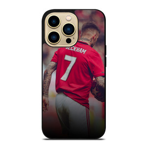 DAVID BECKHAM MANCHESTER UNITED iPhone 14 Pro Max Case Cover