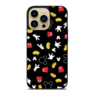 DISNEY MICKEY MOUSE PATTERN iPhone 14 Pro Max Case Cover