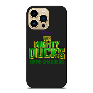 DISNEY MIGHTY DUCKS GAME CHANGERS LOGO iPhone 14 Pro Max Case Cover