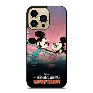 DISNEY WONDERFUL WINTER MICKEY MOUSE iPhone 14 Pro Max Case Cover