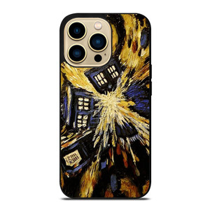 DOCTOR WHO EXPLODING TARDIS iPhone 14 Pro Max Case Cover
