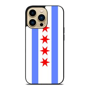 FLAG OF CHICAGO iPhone 14 Pro Max Case Cover