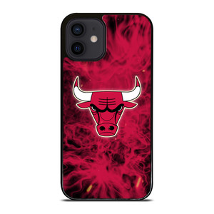 CHICAGO BULLS BASKETBALL NBA FIRE iPhone 12 Mini Case Cover