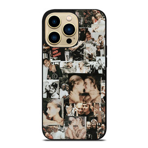 JUSTIN AND HAILEY BIEBER COLLAGE 2 iPhone 14 Pro Max Case Cover