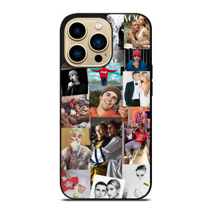 JUSTIN AND HAILEY BIEBER COLLAGE iPhone 14 Pro Max Case Cover