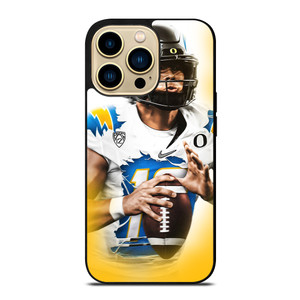 JUSTIN HERBERT LOS ANGELES CHARGERS iPhone 14 Pro Max Case Cover