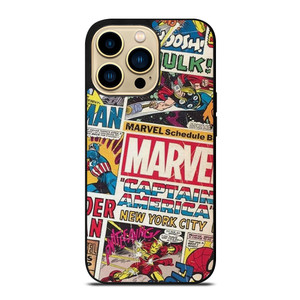 MARVEL COMICS COLLAGE iPhone 14 Pro Max Case Cover MARVEL COMICS COLLAGE iPhone 14 Pro Max Case Cover