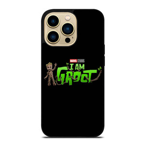 MARVEL I AM GROOT LOGO iPhone 14 Pro Max Case Cover