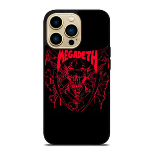 MEGADETH METAL BAND LOGO iPhone 14 Pro Max Case Cover MEGADETH METAL BAND LOGO iPhone 14 Pro Max Case Cover