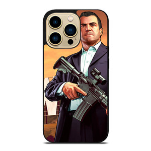 MICHAEL DE SANTA GRAND THEFT AUTO GTA iPhone 14 Pro Max Case Cover